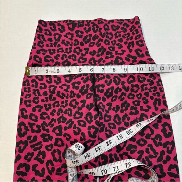 Beach Riot x Revolve Ayla Leggings High Rise Pink Leopard Cheetah Print Size XS - Picture 12 of 14